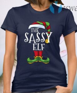 Sassy Elf Family Matching Christmas Group Gift Pajama T-Shirt