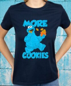 Sesame Street Cookie Monster More Cookies T-Shirt