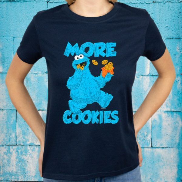 Sesame Street Cookie Monster More Cookies T-Shirt