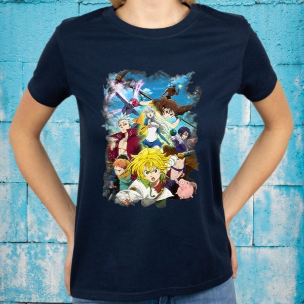 Seven Deadly Sins Arts T-Shirts