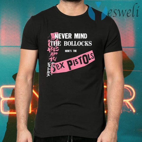 Sex Pistols Official Never Mind The Bollocks Japan T-Shirts