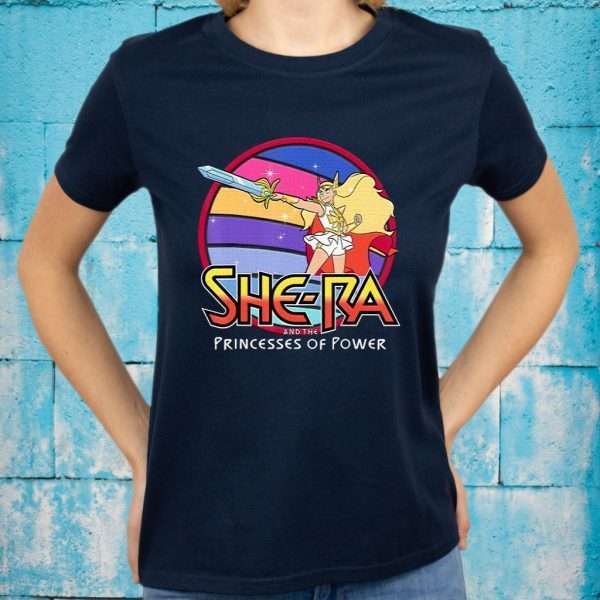 She-Ra And The Princess Of Power Rainbow T-Shirt