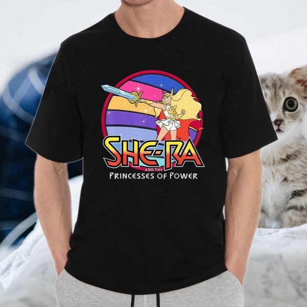 She-Ra And The Princess Of Power Rainbow T-Shirts