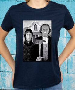 Shelley Duvall And Jack Nicholson American Gothic T-Shirts