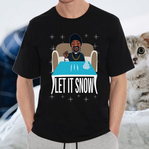 Snoop Dogg Walmart Cocaine Santa Let It Snow T-Shirts