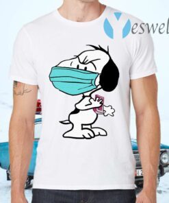 Snoopy Face Mask Quarantined T-Shirts