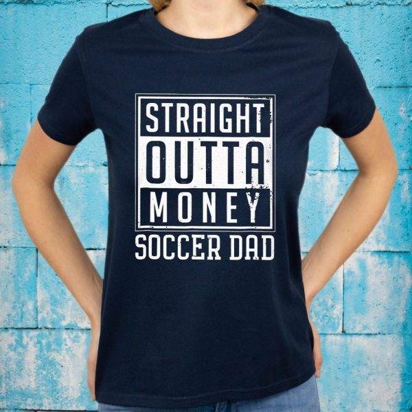 Soccer Dad Shirt Funny Father's Day Footba T-Shirt