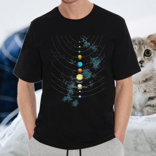 Solar System Alignment Terrestrial Planet Space Lover T-Shirts