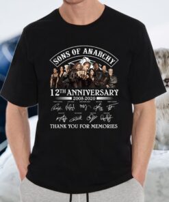 Son Of Anarchy 12th Anniversary T-Shirts