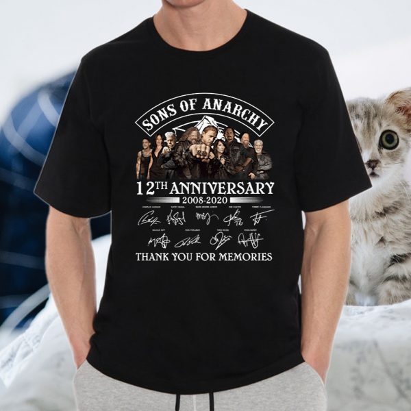 Son Of Anarchy 12th Anniversary T-Shirts