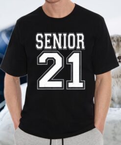 Sports Jersey Style Class Of 2021 High School Senior T-Shirts