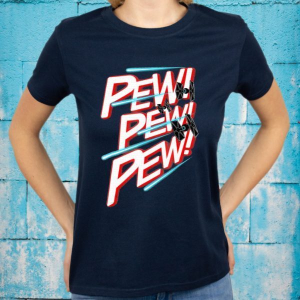 Star Wars Tie Fighter Pew Pew Pew T-Shirts