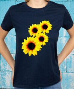 Sunflowers For Teenage Girls And Women T-Shirts