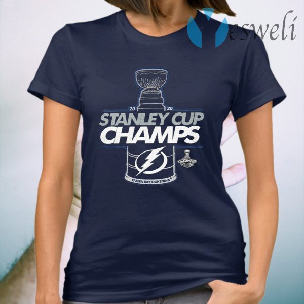 Tampa Bay Lightning 2020 Stanley Cup Champions Roster T-Shirt
