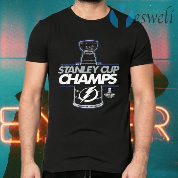Tampa Bay Lightning 2020 Stanley Cup Champions Roster T-Shirts