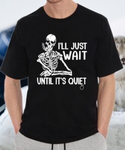 Teacher Halloween Wait Until It's Quiet T-Shirt