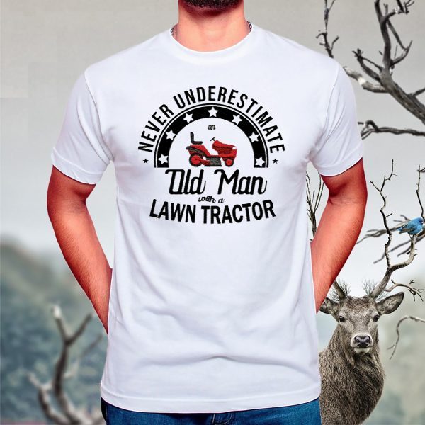 The Lawn Mower Tractor Mowing T-Shirt