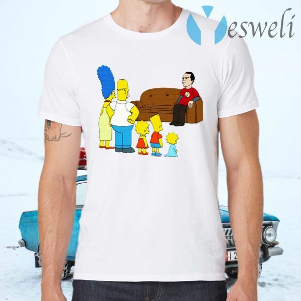 The Simpsons Sheldon Cooper T-Shirts