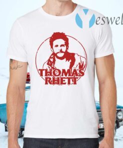Thomas Rhett TR Illustration Vintage White T-Shirts