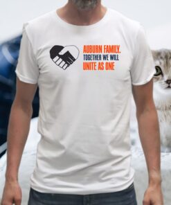 Together We Will Auburn Tigers Unity T-Shirt