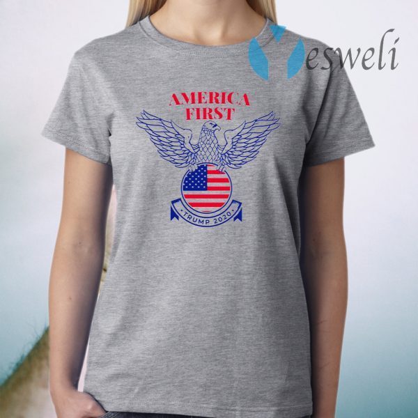 Trump Nazi Eagle America First T-Shirts