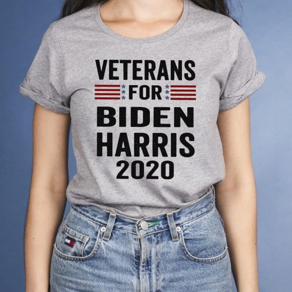 Veterans For Biden Harris 2020 Classic T-Shirts