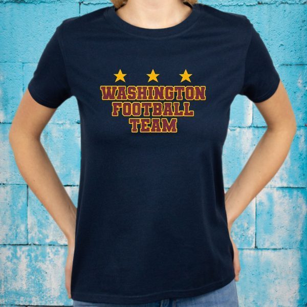 Washington Football Team DC Sports Fan Support Fun T-Shirts