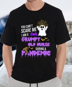 You Can’t Scare Me I’m A Grumpy Old Nurse During A Pandemic Halloween T-Shirts