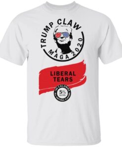 Trump Claw Maga 2020 liberal tears t shirt