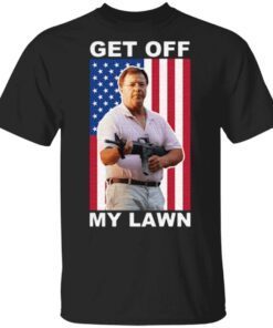 Ken And Karen Get Off My Lawn Us Flag T Shirt