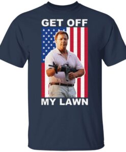 Ken And Karen Get Off My Lawn Us Flag T Shirt