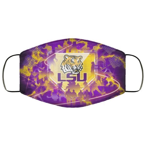 LSU Tigers football Face Mask Filter PM2.5