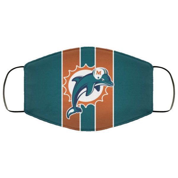 Miami Dolphins Face Mask Filter PM2.5