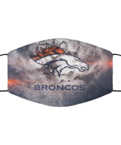 Denver Broncos Face Mask Filter PM2.5
