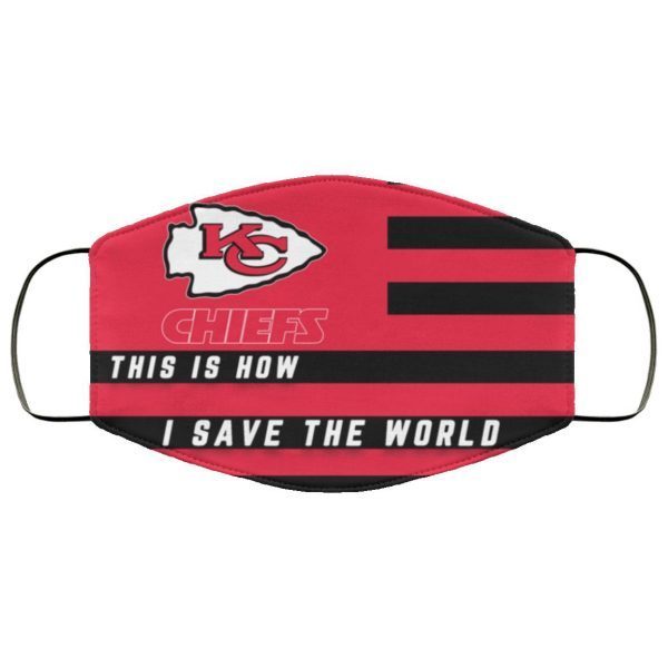 This Is How I Save The World Kansas City Chiefs Face Mask