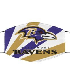 Fan Baltimore Ravens Face Mask Filter