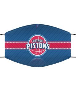 Detroit Pistons Logo Cloth face mask