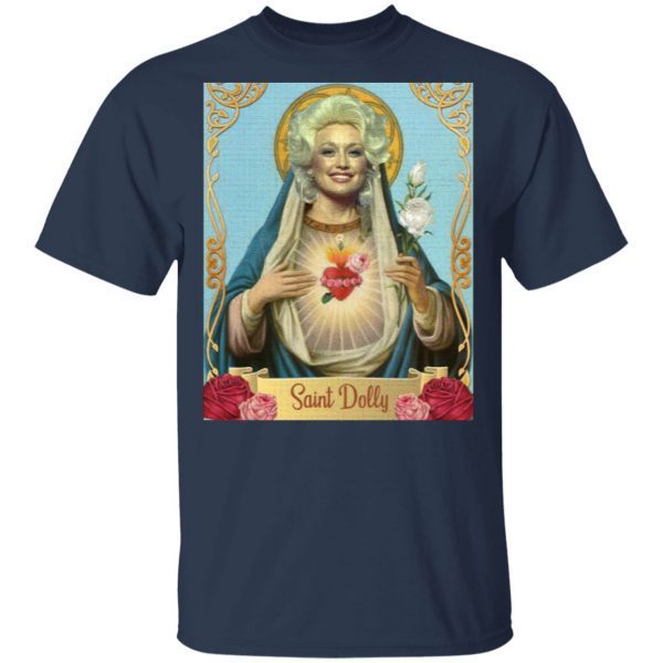 Saint Dolly Parton Design T-Shirt
