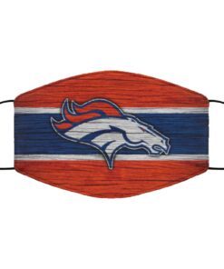 Denver Broncos face CLOTH FACE MASK