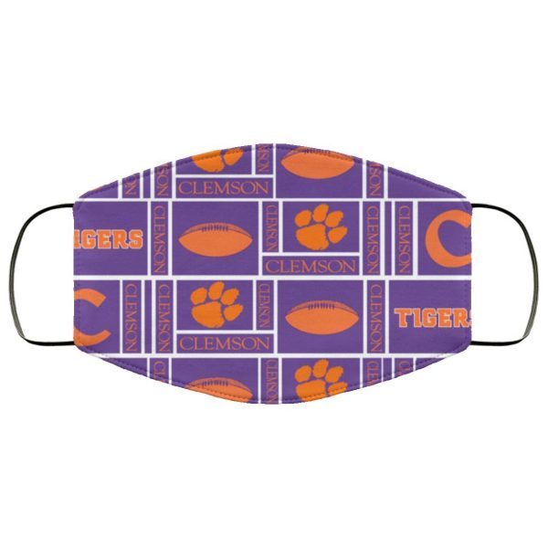 Clemson Tiger Fabric Face Mask – Adults Mask US