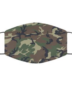 Camo Filter Face Mask Activated Carbon Face Mask