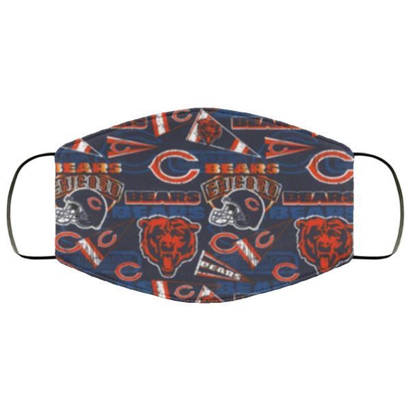 Chicago Bears Fabric Face Mask – Adults Mask 2020 US