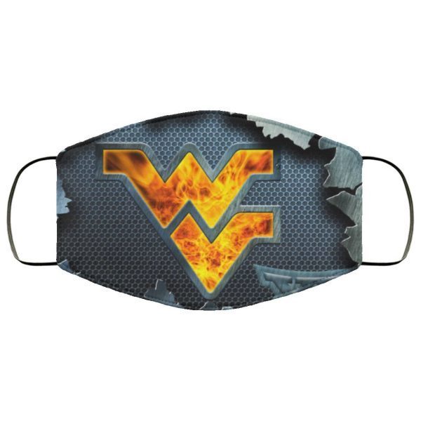 WVU The Mountaineers Are Coming Face Mask