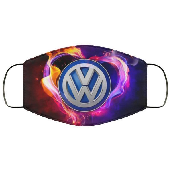 Logo VW Wallpapers Face Mask