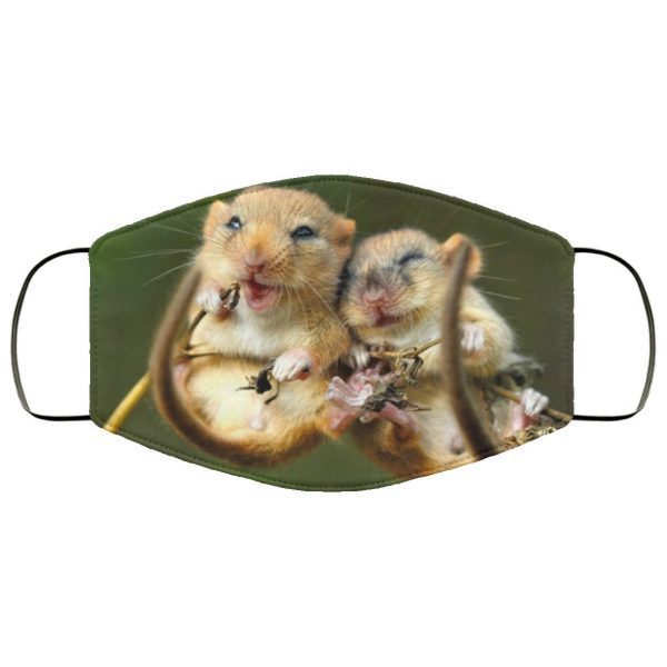 Mouse cute animals Face Mask