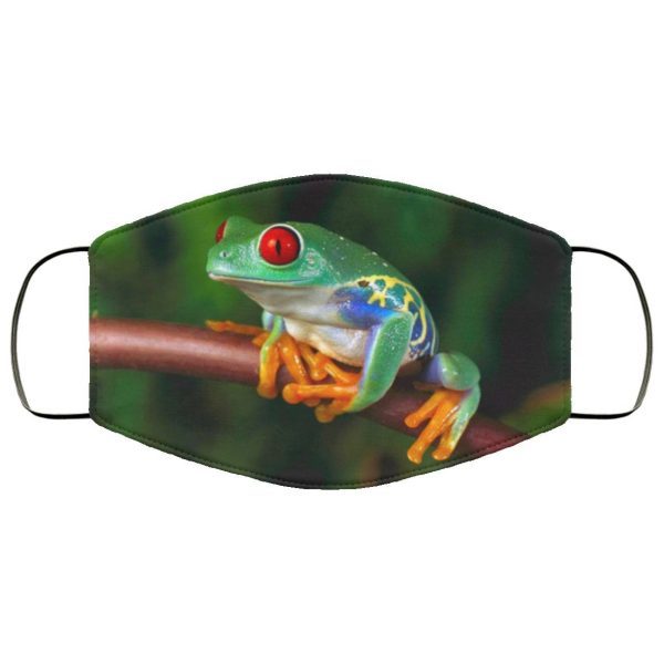 Tree Frogs Hd Face Mask