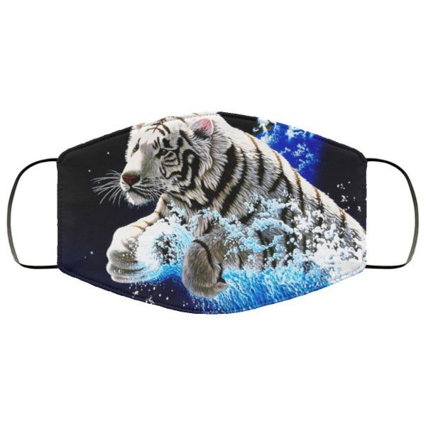 Animated 3D Tigers Face Mask