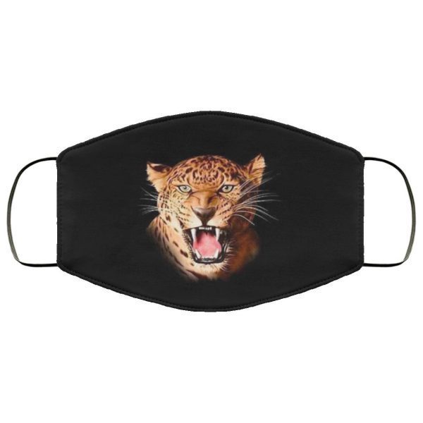 Tiger and lion Face Mask