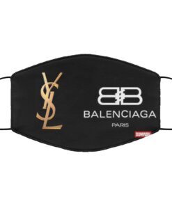YSL Balenciaga Manufacture Face Mask