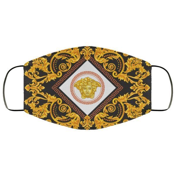 Versace lv scarf Hd Face Mask